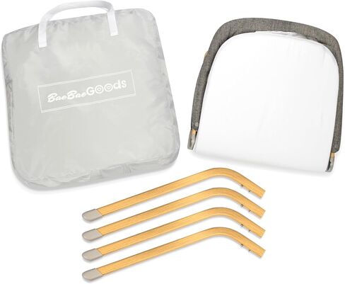 bassinet الطفل مع هزاز/انزلاق ، نائم بجانب السرير المحمولة للطفل مع مرتبة رغوة ، سرير سرير الطفل للموليد والرضع مع حقيبة حمل in Saudi Arabia