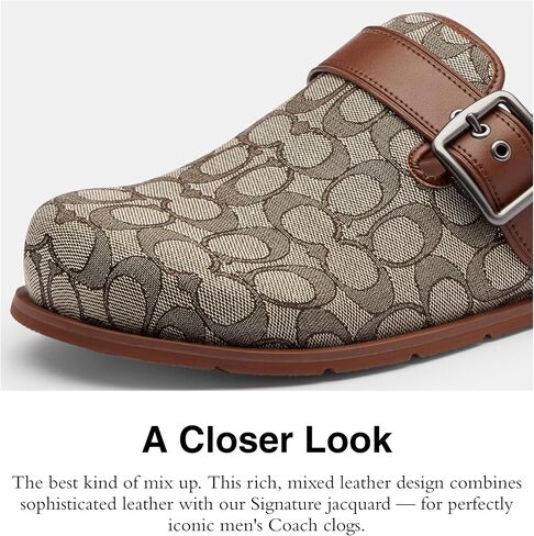 Coach Men's Buckle Clog in Saudi Arabia