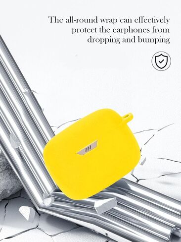 CASE TPU متوافق مع JBL Tune 230NC TWS مع سلسلة المفاتيح ، مجموعة التنظيف وغطاء الصدمات الواقية من الحبل لليئة JBL T230NC COBUDS-COBUDS in Saudi Arabia