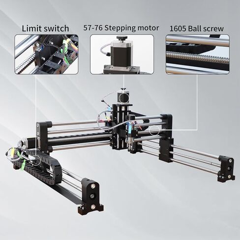 Ultrasimple XL Machine CNC Router Machine من أجل الأعمال الخشبية لجميع آلة مطحنة Metal Router 3Axis GRBL Conrol Machine لمنطقة عمل الألومنيوم الخشبية 39.4 "*39.4"*4.3 "(بدون رشاش) in Kuwait