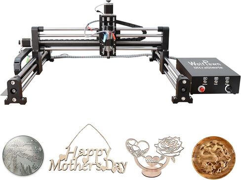 Ultrasimple XL Machine CNC Router Machine من أجل الأعمال الخشبية لجميع آلة مطحنة Metal Router 3Axis GRBL Conrol Machine لمنطقة عمل الألومنيوم الخشبية 39.4 "*39.4"*4.3 "(بدون رشاش) in Kuwait