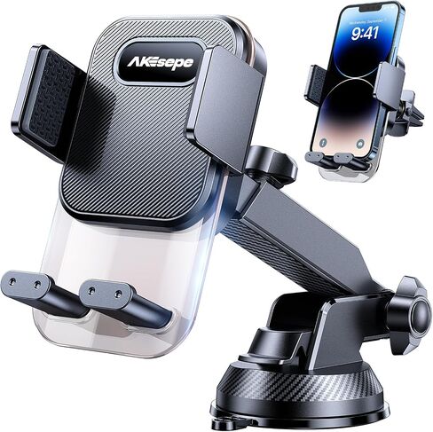 Akesepe for Magsafe Car Mount [2025 أقوى طاقة مغناطيس] حامل هاتف مغناطيسي للسيارة تنفيس 360 درجة مئوية حامل الهاتف المغناطيسي للهاتف لـ iPhone 16 Pro Max 15 14 13 Plus Mini in Saudi Arabia