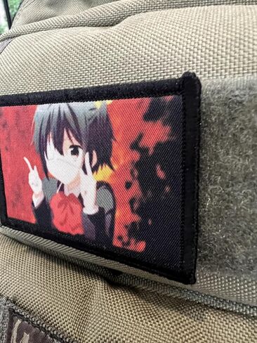 RedheadedTshirts - Samurai Champloo Anime Morale Patch for Enthusiasts - Tactical Army Gear or Backpack - Made in The USA - Hook & Loop 2x3 Patch in Kuwait