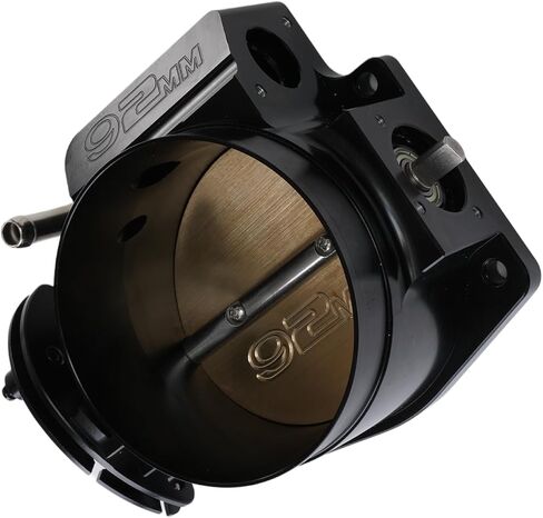 92 ملم تجميع الجسم الخانق مع TPS IAC لـ GM Gen III LS1 LS2 LS3 LS6 LS7 LSX LS Throttle Body 4 مسامير أسود in Kuwait