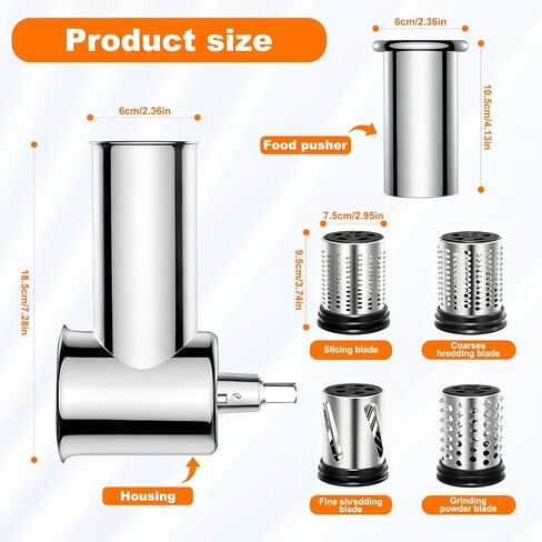 Ice Cream Maker Attachment for KitchenAid Stand Mixer, Compatible with KitchenAid 4.5/5QT/6QT/7QT accessories and attachments, 2 Quart for kitchenaid mixer attachments Frozen Yogurt Gelato Maker in Saudi Arabia