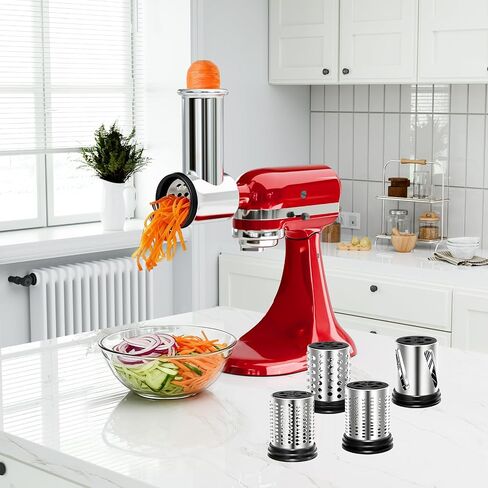 Ice Cream Maker Attachment for KitchenAid Stand Mixer, Compatible with KitchenAid 4.5/5QT/6QT/7QT accessories and attachments, 2 Quart for kitchenaid mixer attachments Frozen Yogurt Gelato Maker in Saudi Arabia