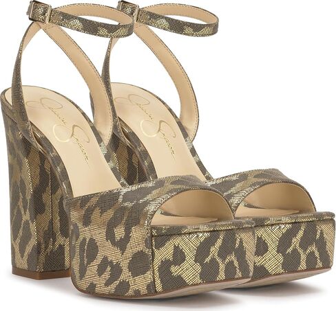 Jessica Simpson Women's Lirio Platform Sandal ، Champagne ، 8 in Kuwait