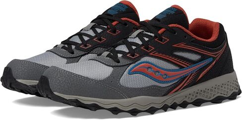 Saucony Cohesion TR14 LTT Trail Running Shoe (Little Big Kid) Sneaker, Aqua/Coral, 4 US Unisex in Kuwait