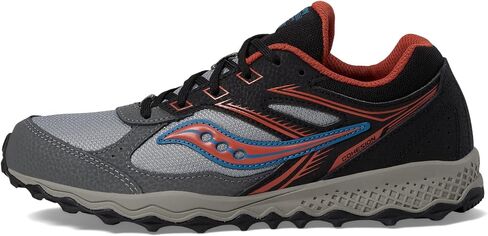 Saucony Cohesion TR14 LTT Trail Running Shoe (Little Big Kid) Sneaker, Aqua/Coral, 4 US Unisex in Kuwait