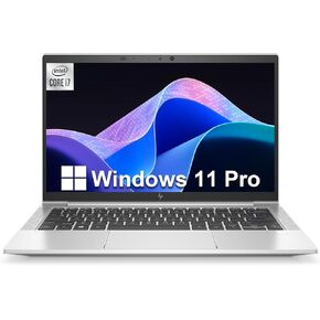 HP EliteBook 830 G8 Touchscreen Laptop, 13.3" Full HD, 11th Core i7-1185G7, 32GB RAM, 512GB SSD, CAM, Backlit Keyboard, HDMI, CAM, Windows 11Pro(Renewed) in Kuwait