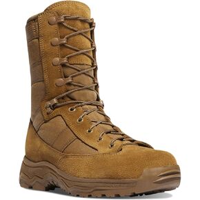 Danner Reckoning STF 8" Military Boots for Men - Durable Rough-Out Leather & 1000D Nylon with Breathable Mesh Lining & All-Terrain Traction Outsole, Coyote/EGA - 14 EE in Kuwait