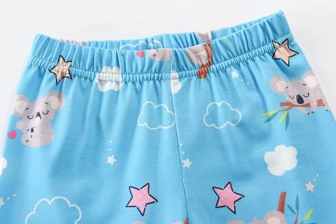 Little Hand Toddler Girls Pajama Cute Dinosaur Pjs Strawbeery Jammies Kids Kitty Cat 2 Piece Flamingo Sleepwear Sets Age 2-7 in Saudi Arabia