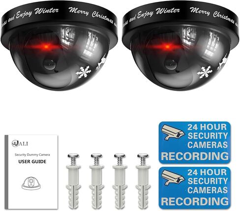 WALI Santa Cam, Santa Cam Ornament with Realistic Red Flashing Light, Motivate Kids and Prevent Grinch Mischief, Perfect Christmas Decor Indoor & Outdoor-1 Pack in Saudi Arabia