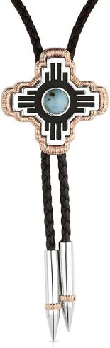 Montana Silversmiths Women's Southwest Skies Scalloped Bolo Tie - BT190TQ One Size in Saudi Arabia