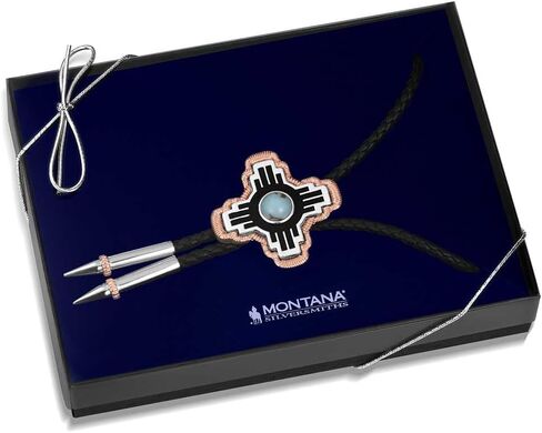 Montana Silversmiths Women's Southwest Skies Scalloped Bolo Tie - BT190TQ One Size in Saudi Arabia