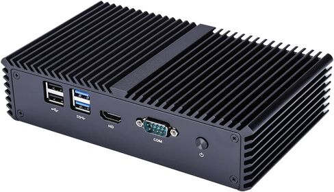 Qotom DIY Firewall/Router/VPN Appliance/Gateway Device/DHCP Server/DNS Server, 4X 2.5G LAN, RS-232, Core i3-5005U, 8GB RAM 64GB SSD in Saudi Arabia