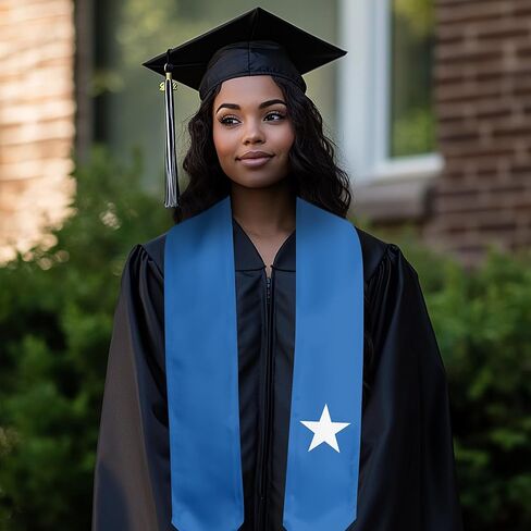 Iranian Flag Graduation Sash Satin Scarf 72" Stole for Abroad Student International Study Class in Kuwait