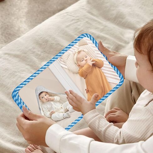 Fintie Baby Photo Album 4x6 Inch, 18 Photos My First Family Album Book with Soft Cloth Cover & Hook for Newborn/Toddlers/Kids/Baby Shower Memory Birthday Gifts, Raining Hearts in Saudi Arabia