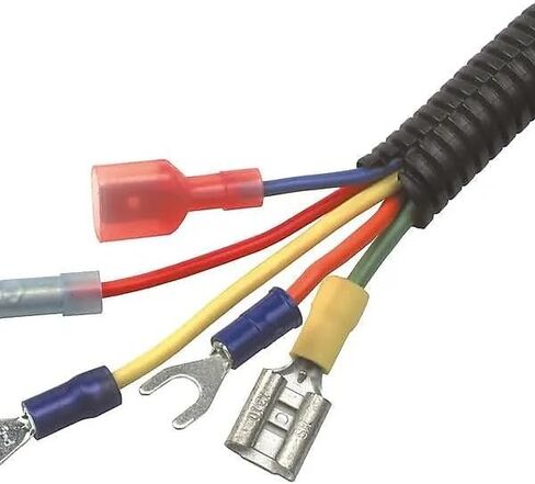 50 FT 5/8" 16mm Black Split Loom Conduit Polyethylene Tubing Twice The Density of Our Competitors Guaranteed in Saudi Arabia
