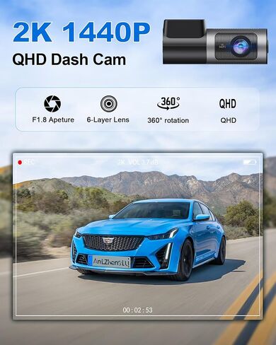 2K 1440p QHD Dash Cam للسيارات ، وشملت بطاقة TF 32G ، وكاميرا السيارة الأمامية مع Wi-Fi ، والتحكم في التطبيق ، والرؤية الليلية ، والاستشعار G ، وتسجيل الحلقة ، ودعم وضع وقوف السيارات على مدار 24 ساعة ، ودعم 256 جيجابايت كحد أقصى in Saudi Arabia