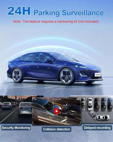2K 1440p QHD Dash Cam للسيارات ، وشملت بطاقة TF 32G ، وكاميرا السيارة الأمامية مع Wi-Fi ، والتحكم في التطبيق ، والرؤية الليلية ، والاستشعار G ، وتسجيل الحلقة ، ودعم وضع وقوف السيارات على مدار 24 ساعة ، ودعم 256 جيجابايت كحد أقصى in Saudi Arabia