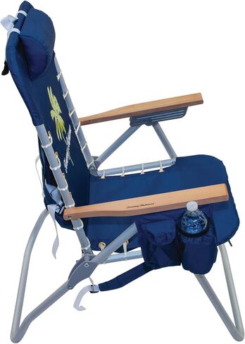 Tommy Bahama Hi-Boy 17 "ارتفاع مقعد 4 موضع من الدانتيل تعليق كرسي على الشاطئ ، 2 حزمة ، شريط in Saudi Arabia