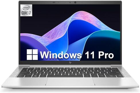 HP EliteBook 830 G8 Touchscreen Laptop, 13.3" Full HD, 11th Core i7-1185G7, 32GB RAM, 512GB SSD, CAM, Backlit Keyboard, HDMI, CAM, Windows 11Pro(Renewed) in Kuwait