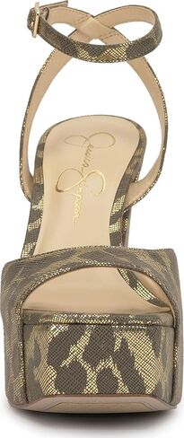 Jessica Simpson Women's Lirio Platform Sandal, Champagne, 6.5 in Saudi Arabia