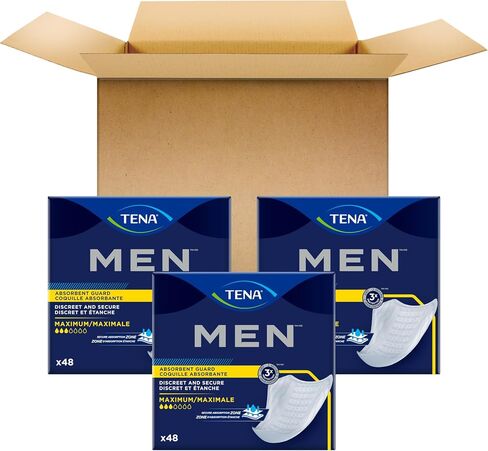 Tena for Men Guards, Case/120 (6 Bags of 20) in Saudi Arabia