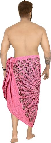 La Leela Men's Sarong Beach Cover Wraps in Saudi Arabia