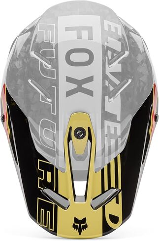 Fox Racing V3 RS Motocross Dirt Bike Helmet Found ، أسود غير لامع ، كبير in Kuwait