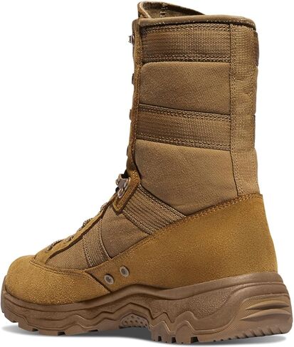 Danner Reckoning STF 8 "الأحذية العسكرية للرجال - جلود متينة متشددة ونايلون 1000D مع بطانة شبكية التنفس ونعل الجر في جميع التضاريس ، Coyote/EGA - 14 EE in Kuwait