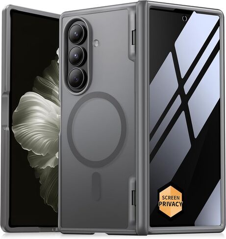 Mobosi Samsung Galaxy Z Fold Screen Screen Film ، حماية شاشة زجاجية 9H ، الأزرق الفاتح in Kuwait
