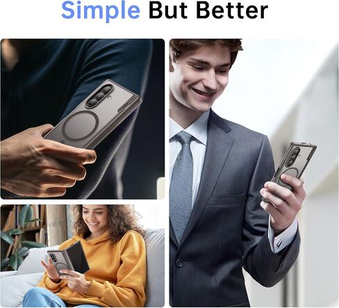 Mobosi Samsung Galaxy Z Fold Screen Screen Film ، حماية شاشة زجاجية 9H ، الأزرق الفاتح in Kuwait