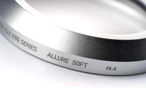 NISI Allure Soft White (الإطار الأسود) - مرشح عدسة تأثير الانتشار الناعم لسلسلة Fujifilm X100 (X100 ، X100S ، X100F ، X100T ، X100V ، X100VI) in Saudi Arabia