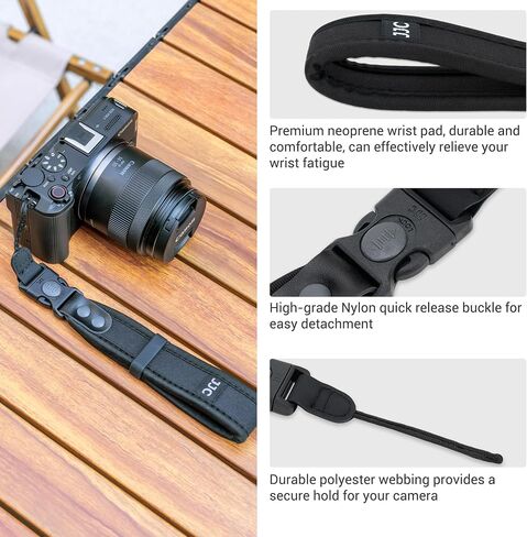 حبل حزام معصم نايلون قابل للتعديل مع 1/4 بوصة وتصميم سريع ل DJI Osmo Pocket 3 Pocket3 Combo Combo Accessories Osmo 360 Insta 360 X5 x4 X3 Mobile 7p 6 Se Gimbal Stabilizer in Saudi Arabia