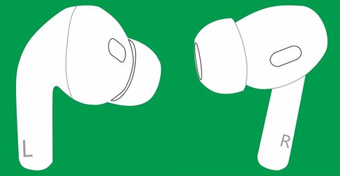 Meenova OEM Right Earbuds Replacement for Pods Pro (2nd Generation) A3047, A3048, A3049, Genuine Single Right Ear Side Only, Compatible with Original Air Pro 2 A2968 Charging Case in Kuwait