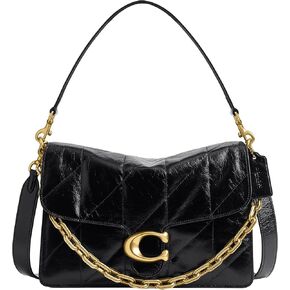 Coach Chain Tabby Shoulder Bag 30, B4/Black in Saudi Arabia