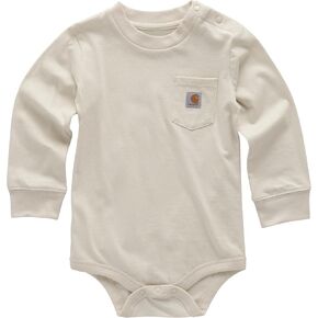 carhartt bodysuit بأكمام طويلة ، Turtledove ، 18 شهرًا in Kuwait