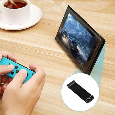 2 Set of Replacement Kickstand Stand Back Shell Holder， Back Bracket for Nintendo Switch Console ，Replacement Kickstand for Nintendo Switch Console-with Screwdriver-Red in Saudi Arabia