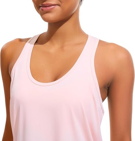 joyspels ice ice silk incloat tops for women Quick Dry Souldess Lourd Racerback Racertic قمصان الجري in Kuwait