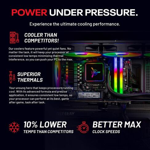 Skytech Azure Gaming PC سطح مكتب ، Ryzen 7 9800x3d 4.7 GHz (5.2 GHz Turbo) ، NVIDIA RTX 5070 12GB ، 1TB Gen4 NVME SSD ، 32GB DDR5 RAM 6000 RGB ، in Saudi Arabia