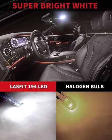 LASFIT 921 LED LED ، 906 W16W T15 912 LED LED ERVENT LIGHT ، NON-POLARITY ، LITER LIGHT PRESSION LIGHTS للسيارة/الجذع ، 300 ٪ سوبر مشرق ، حزمة 2 من 2 in Kuwait