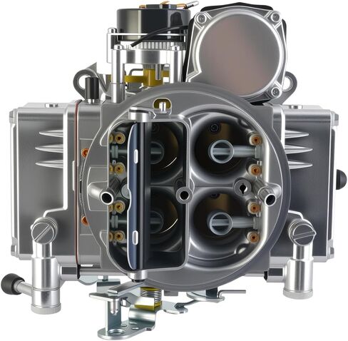 4160 Street Warrior Carbretor استبدال Holley 4160 0-80457S Carke Electric Carburetor متوافق مع 1967-1989 Dodge Chrysler Chevry Ford Buick Mercury Oldsmobile V8 Engings (600) in Kuwait