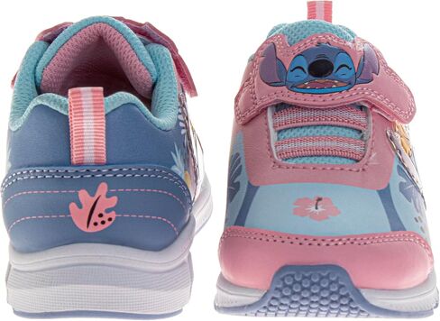 Disney Girl's Lilo & Stitch Light Up Laceless Shoes (Toddler/Little Girl) in Saudi Arabia