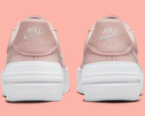 Nike Air Force 1 PLT.AF.ORM Women's Shoes (FN7180-100, White/Pink Blast/Clear Jade/White) Size 11.5 in Saudi Arabia