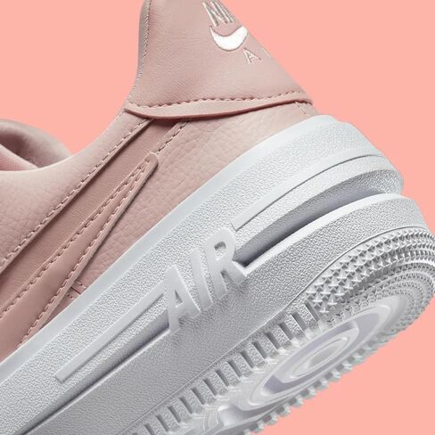 Nike Air Force 1 PLT.AF.ORM Women's Shoes (FN7180-100, White/Pink Blast/Clear Jade/White) Size 11.5 in Saudi Arabia