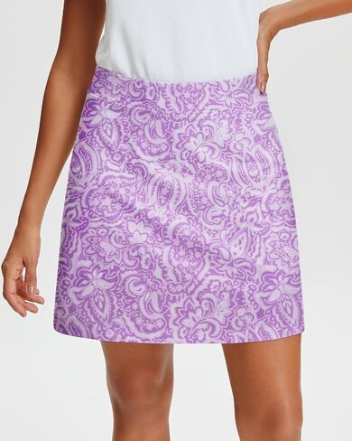 Stelle Women's Athletic Skorts 17 "تنورات الجولف السراويل الداخلية تنس مع جيوب يركضان تنورة للمخلل الرياضي in Saudi Arabia