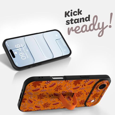 بالنسبة إلى iPhone 16 Pro Max Case مع حزام يدوي ، Kickstand ، علبة هاتف Leaopard Cool Cool Cool Coled Coled Case للنساء ، وغطاء حماية للكاميرا بالكامل ، والأسود in Kuwait