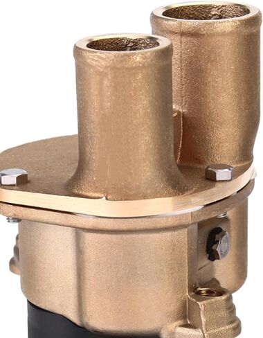 مضخة البحر المائي الخام تناسب Volvo Penta Md Thru NC Model Lead Pumper Sea Water Pumper 3851623 3852398 3855778 مع 6.5 "بكرة in Kuwait